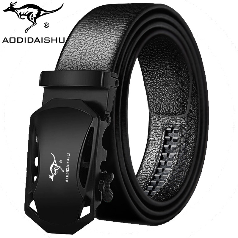 Black sports car style metal buckle