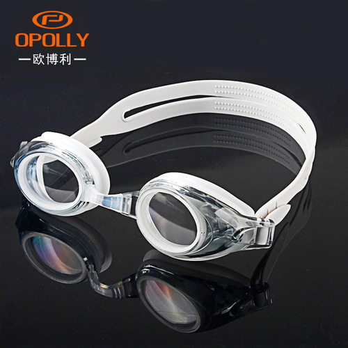 OPOLLY swimming goggles HD swimming goggles professional adult waterproof anti-fog goggles swimming myopia glasses set wholesale