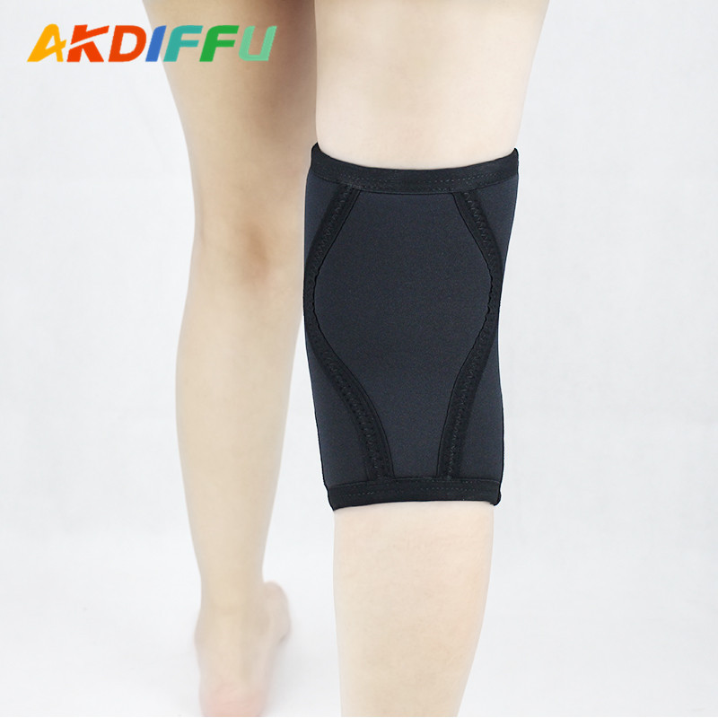 Artículos deportivos fabricantes set Squat rótula neopreno buceo material rótula engrosada neopreno 7mmscr