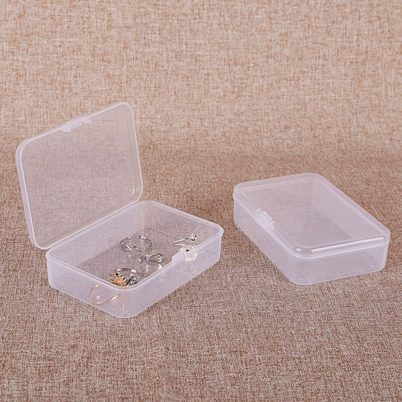 Флип Прозрачный Футляр для визиток ящик для хранения кредитных карт упаковочная коробка для банковских карт полипропиленовый пластик маленький размер пустая коробка