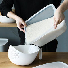 直銷保鮮盒塑料廚房用品大容量果蔬乾貨密封盒日式冰箱收納盒