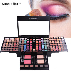 MISS ROSE 180 Color Makeup Palette Blush Powder Makeup Box Piano Case Eye Shadow Palette Makeup Box