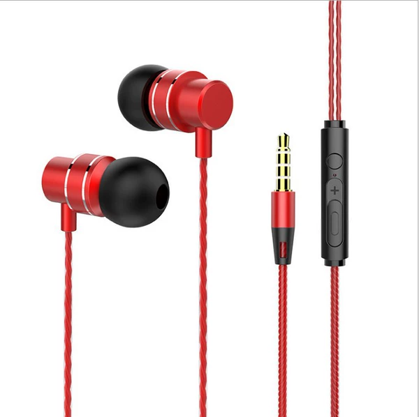 Red headphones, pack