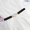 Elastic waist belt, dress, decorations, Korean style