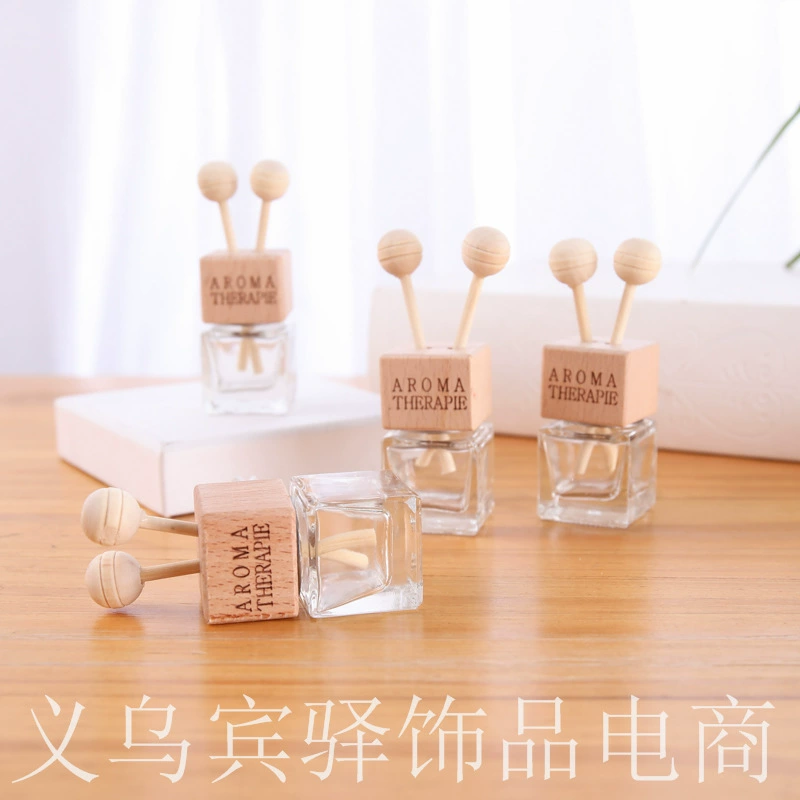 Выход воздуха духи пустая бутылка автомобиль ароматерапия стеклянная бутылка автомобиль духи клип милый творческий автомобиль духи сиденье