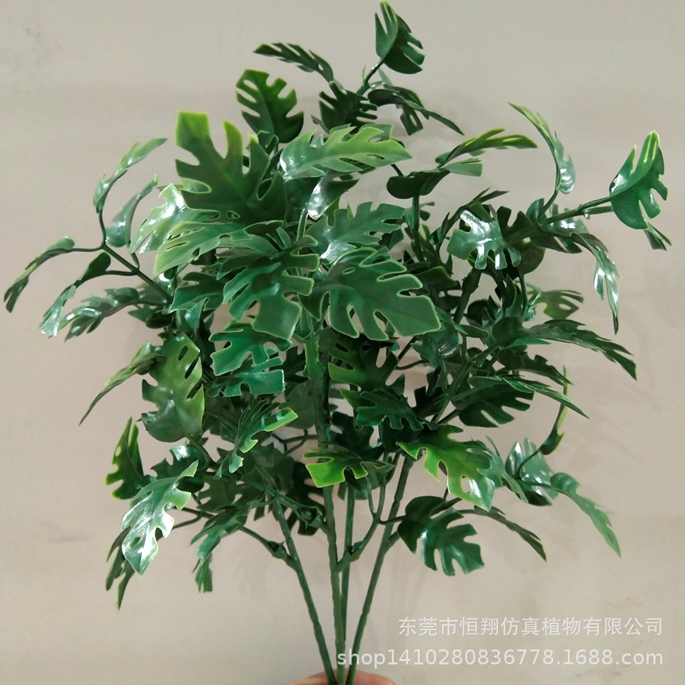 Simulación retardante de llama accesorios de mangos de plantas b1 ignífugo retardante de llama resistencia a fuego UV simulación retardante de llama material de combinación de plantas image 3