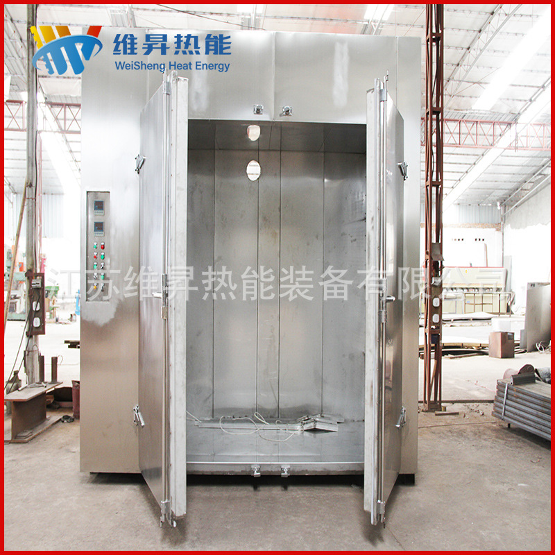 维昇非标供应 双开门高温供应烘箱 800度热风循环 烘干箱 烘房