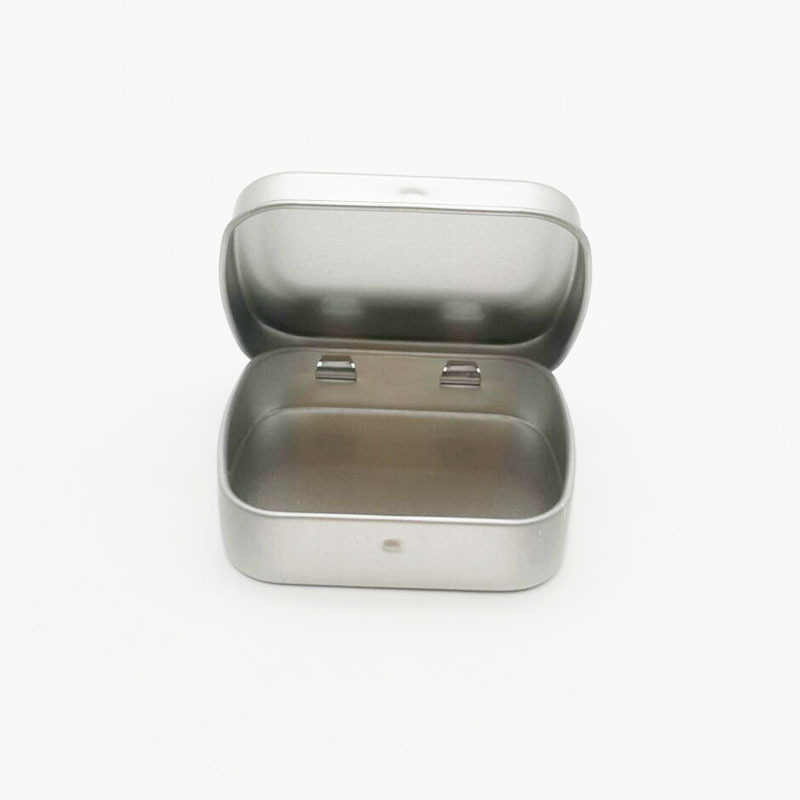 Fábrica al por mayor en stock Flip pequeña caja de hierro menta caramelo hierro puede pigmento caja de embalaje nail art embalaje pequeña caja de hierro image 8