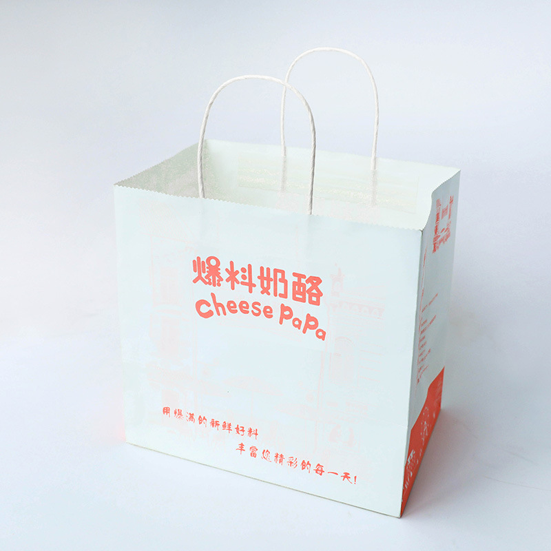 可加工制定服装纸袋牛皮纸袋购物袋 礼品袋广告袋可印制logo批发