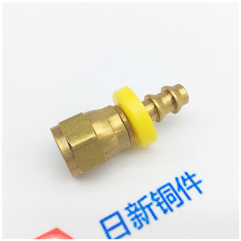 ���߳����𽺹�ͭ��ͷ Һѹ����ͭ��ͷ push-on fittings