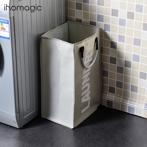 Oxford fabric laundry bag with dirty clothes basket, portable and foldable storage bag, minimalist miscellaneous organization bag