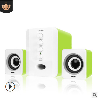 Sada D-202 computadora de escritorio altavoz portátil pequeño altavoz teléfono móvil USB 2,1 mini altavoz subwoofer