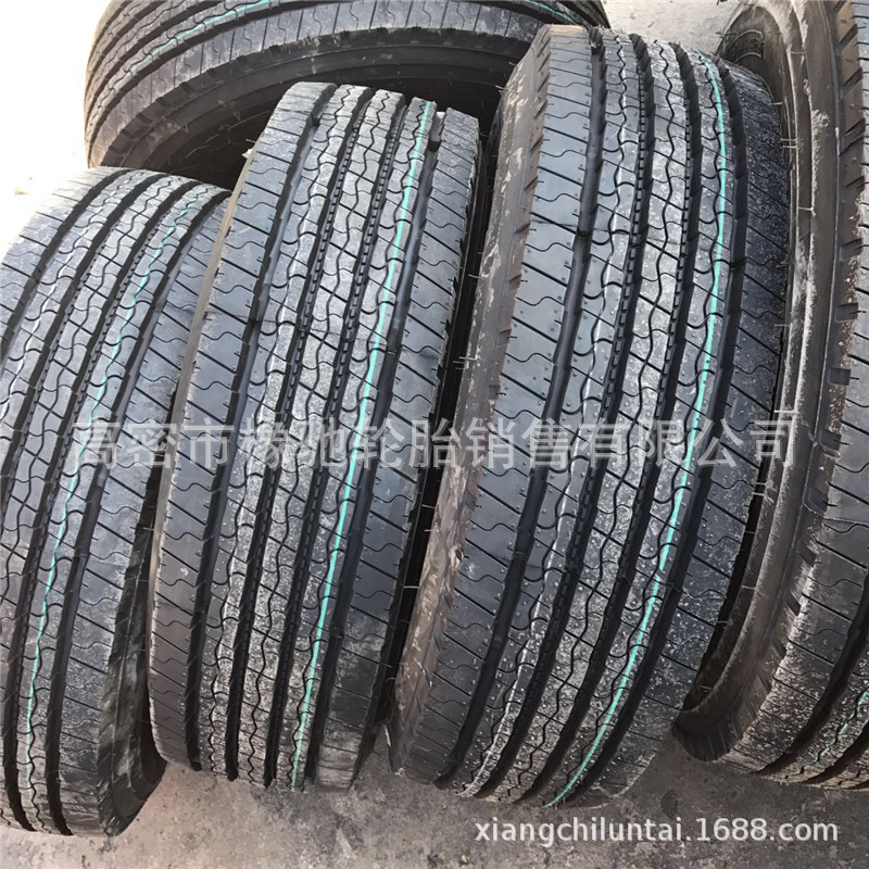 三角载重卡车真空胎235/75R17.5 245/70R19.5拖车平板车轮胎