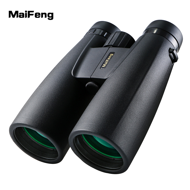Binocolo Maifeng ad alto ingrandimento HD per visione notturna in condizioni di scarsa illuminazione, 12x50, portatile per esterni, senza infrarossi, per adulti._voghion.com