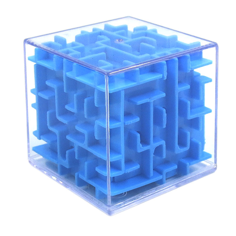 Bola de equilibrio de inteligencia para niños 3D laberinto de inteligencia tridimensional 5,5 cm juguete de cubo de descompresión para adultos