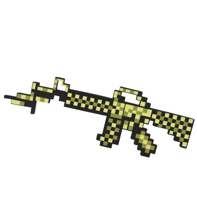 Gold machine gun