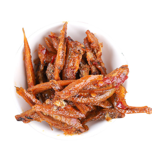 Fish Fragrant City 12g Little Fish Snacks Supermarket Internet Cafe Spicy Leisure Snack Ready-to-Eat Local Specialties Spicy Dried Fish Wholesale