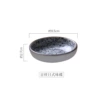 Auspicious Japanese round dish