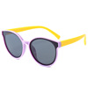 Silica gel fashionable trend street sunglasses, wholesale