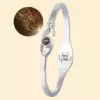 Platinum bracelet stainless steel