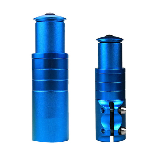 Manufacturer of mountain bike front fork tube heightener, extender, stem heightener, accessories and equipment without standard