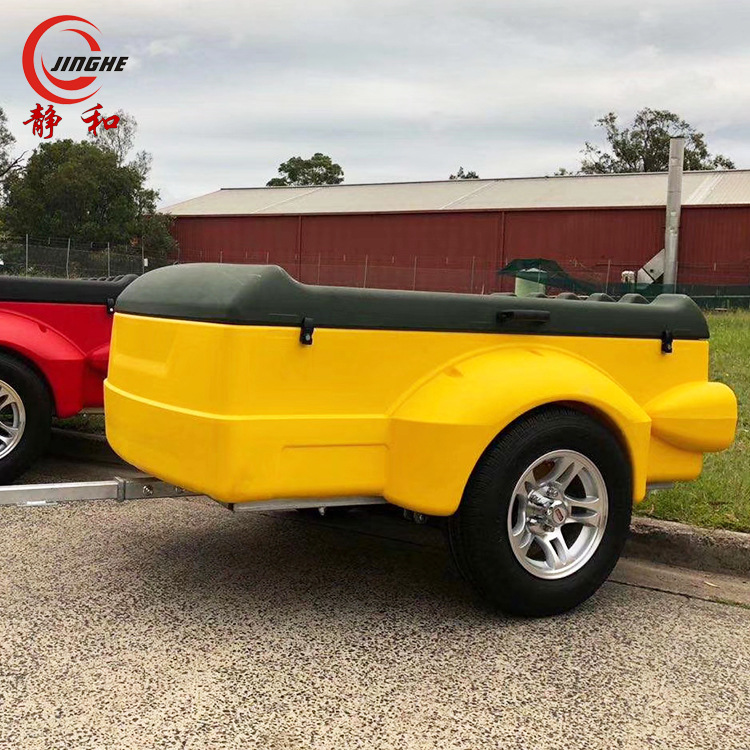 滚塑拖车 行李箱拖车 手拖车搬运车 便携拖车拉车 拖车拉货车