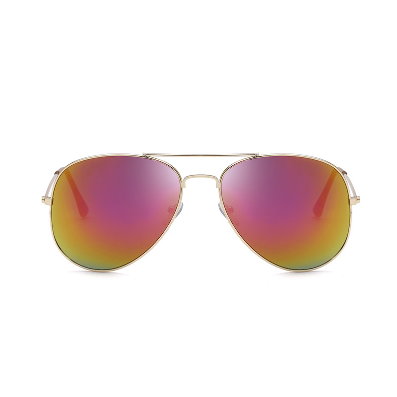 3026 Toad Mirror Women's Aviator Sunglasses Dazzling Color Film New Men's Sunglasses 3025 Sunglasses