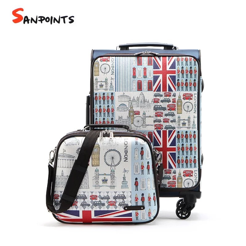A generation of nylon luggage case letters luggage case boarding case suitcase