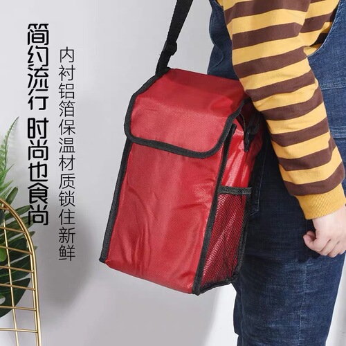 Portable thermal bag Oxford cloth lunch box bag thickened picnic lunch bag aluminum foil camping outdoor large thermal bag ice bag