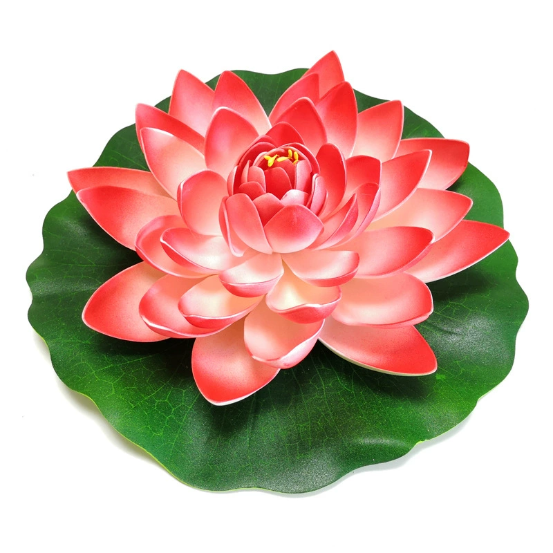 Artificial lotuses, water lilies, pond decor