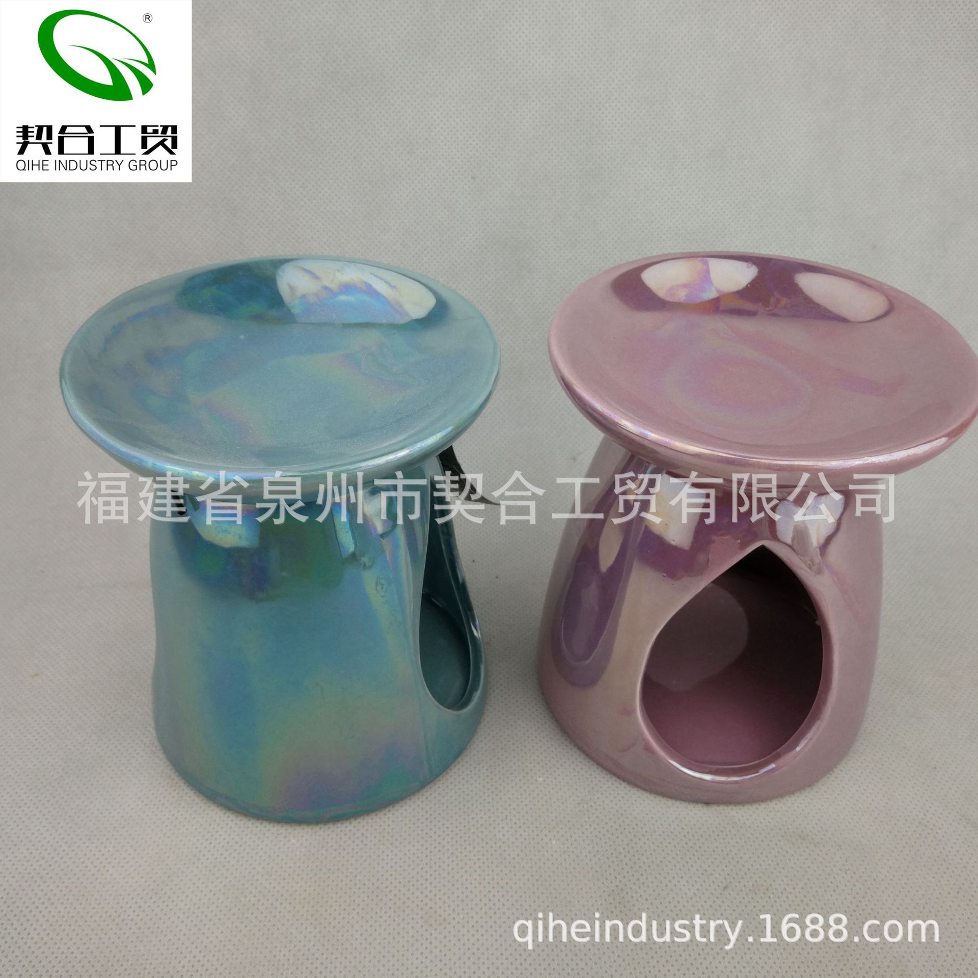 Aceite esencial transfronterizo, evaporador, lámpara de aceite esencial de hotel, vela de dormitorio, quemador de incienso de cerámica de cera T para el hogar, quemador de incienso, quemador de aromaterapia