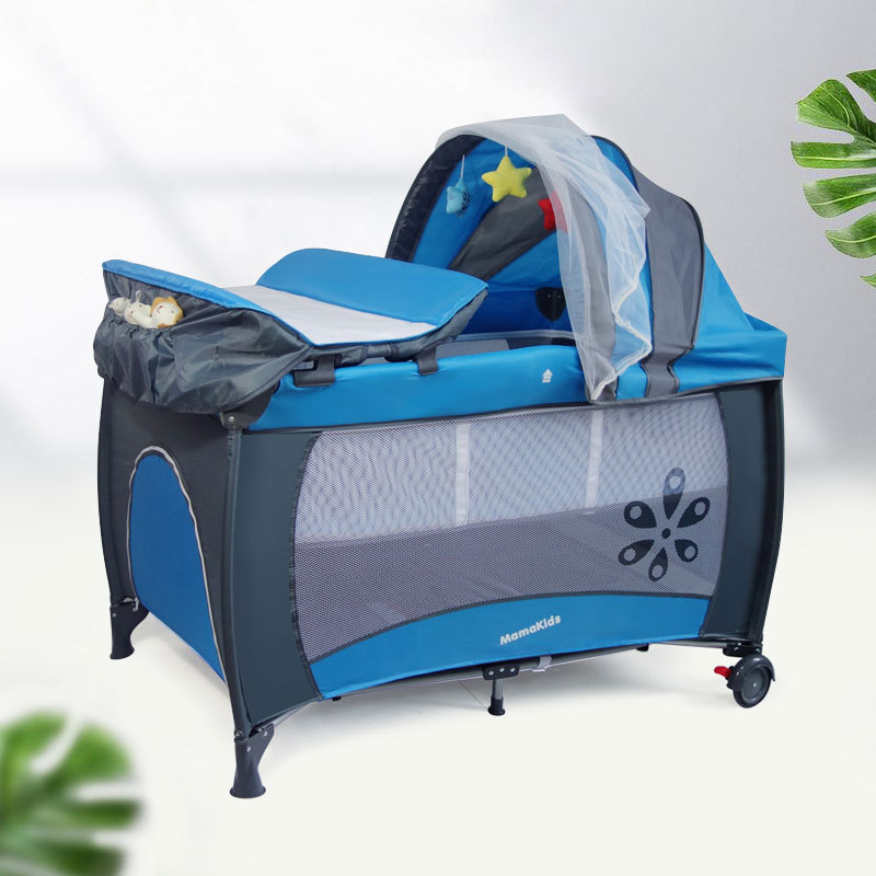 Детская кроватка MamaKids розовая