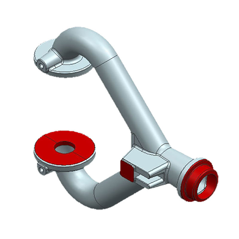 长期提供低压铸造低压压铸模具低压三通管压铸件模具加工服务铝制