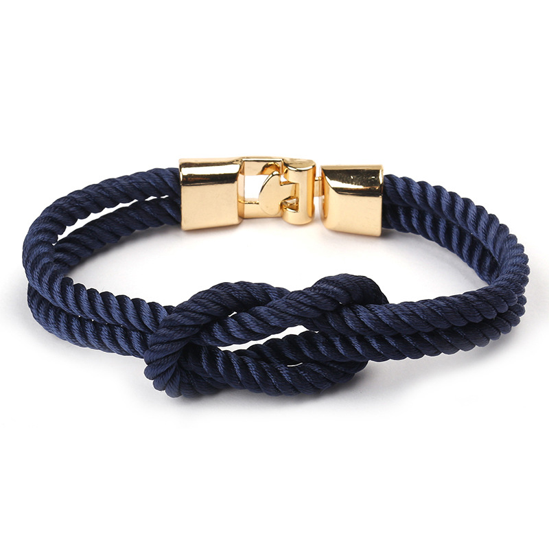 New concentric knot couple jewelry Korean men's and women's bracelet bracelet fashion retro personality bracelet jewelry wholesale