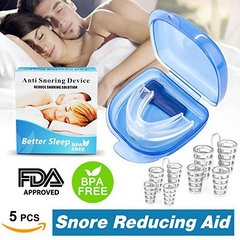 Amazon Snore Stop Snoring Mouthpiece Hollow Design Nasal Plug 12-Piece Set Nasal Plug Mouthpiece