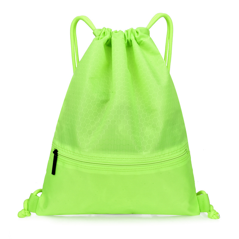 Bolsa de almacenamiento transfronterizo bolsa de cordón bolsa de fitness bolsa al aire libre bolsa de natación BOLSA DE FÚTBOL bolsa de baloncesto doble cuerda mochila