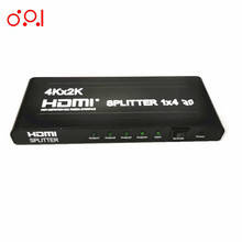 HDMI分配器4K*2K一分四1进4出1分4音视频分频器视频分配器1x4