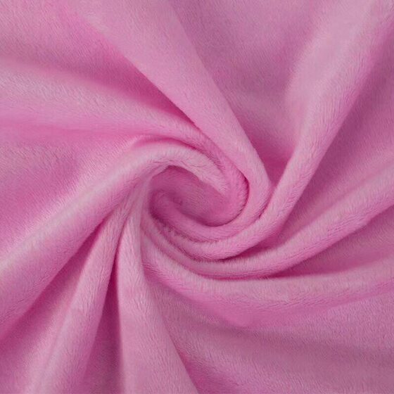 Crystal flannel super soft fabric 1000 color spot 1 to 5 Hair High clothing toys children's pajamas short plush cloth