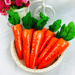 Manufacturer supplies simulated fruit, vegetable and carrot foam models, hotel decorations, window sample display furnishings