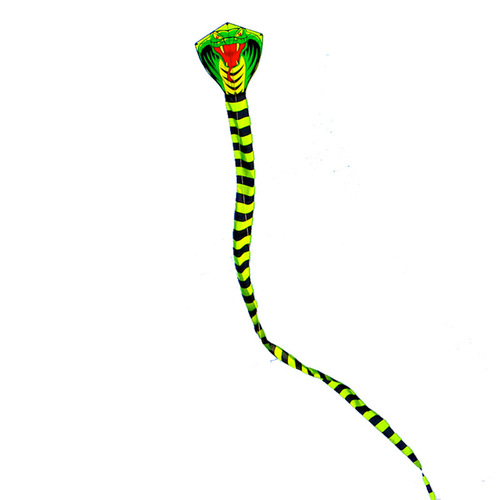 Weifang Kite Wholesale New Bamboo Leaf Green Snake Long Tail 8m 15m 30m Cobra Green King Snake Breeze Kite