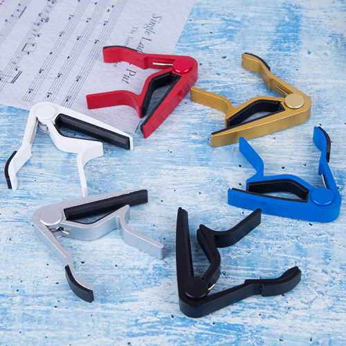 Guitar capo aluminum alloy electric guitar ukulele metal high-end capo musical instrument accessories capo