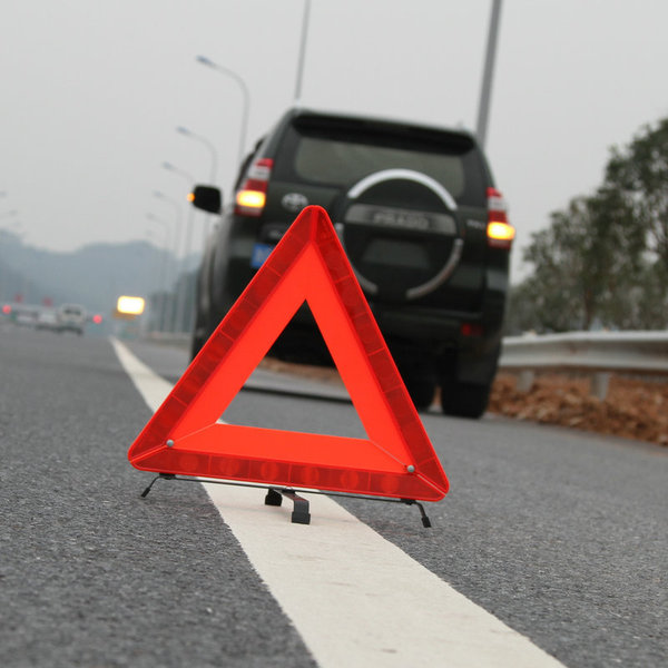 retroreflective parking rack for car
