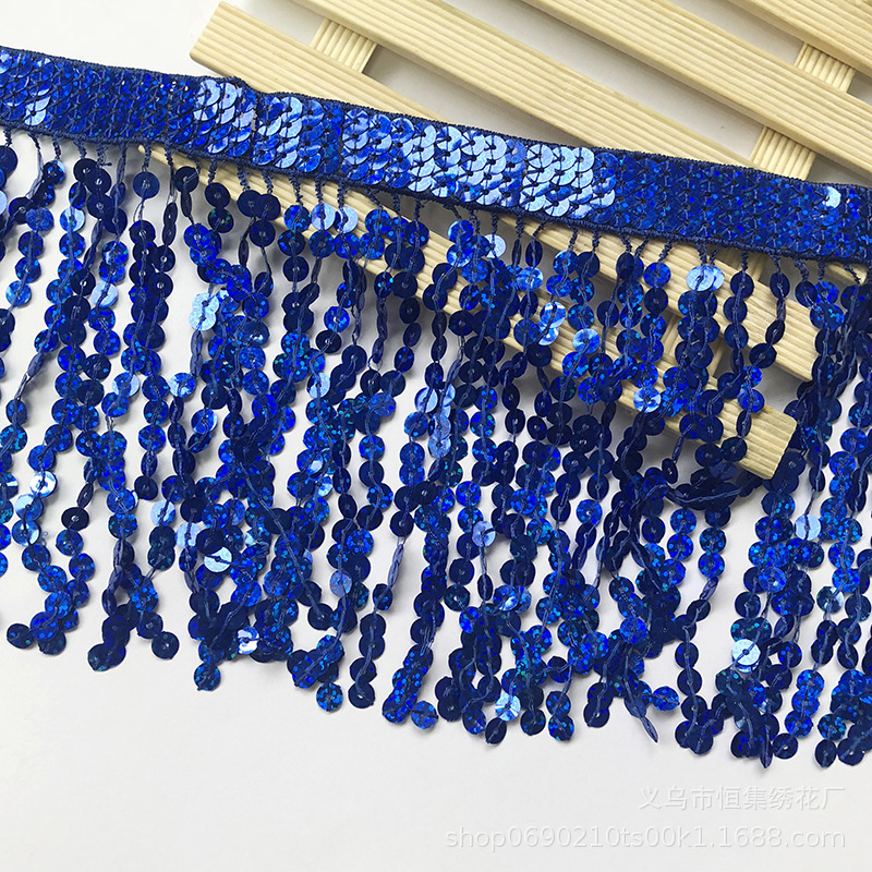Spot 16 cm encrypted sequins hanging Sushu stage clothing streaming…