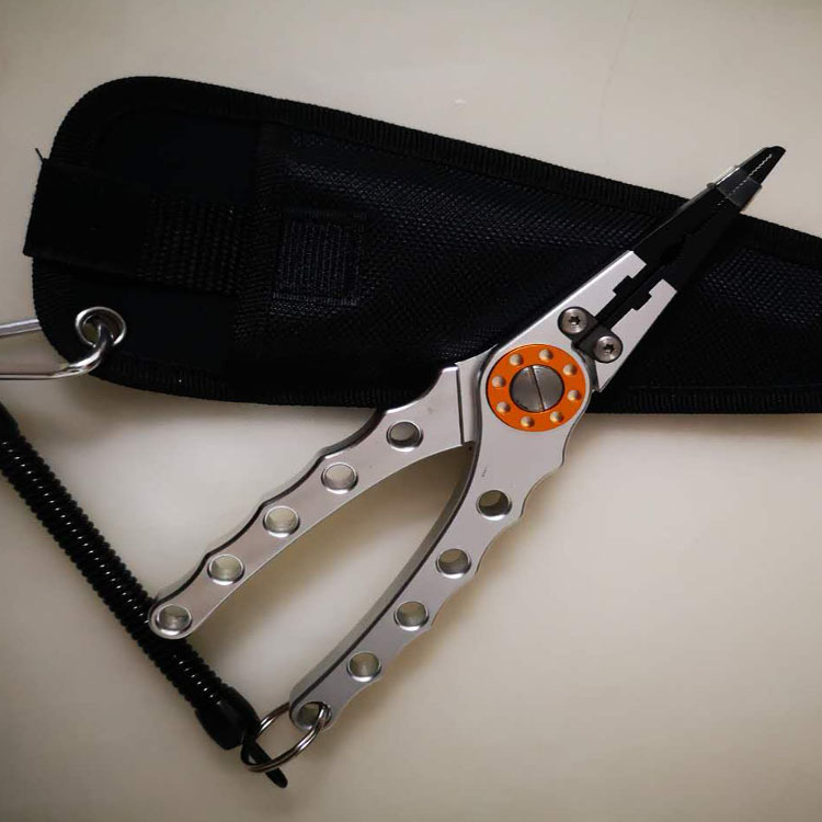 Alicates de aleación de aluminio alicates de pesca alicates de línea de caballo fuerte alicates de corte línea de pescado alicates de Pesca de Mar alicates de pesca