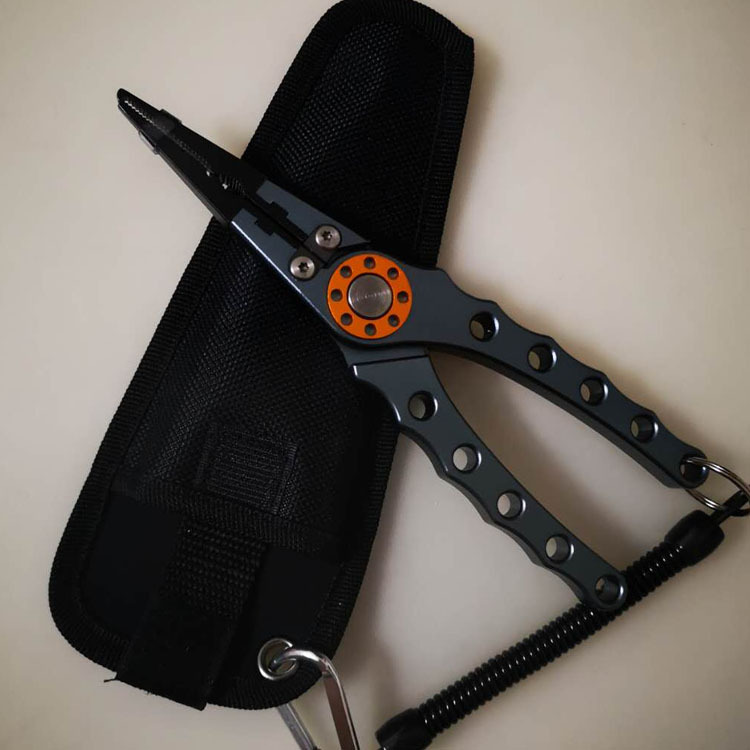 Alicates de aleación de aluminio alicates de pesca alicates de línea de caballo fuerte alicates de corte línea de pescado alicates de Pesca de Mar alicates de pesca