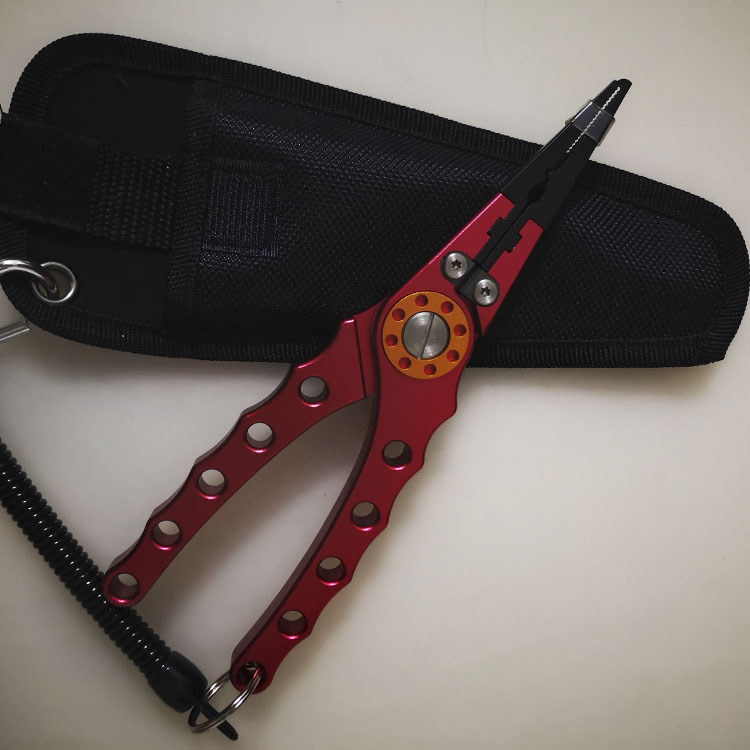 Alicates de aleación de aluminio alicates de pesca alicates de línea de caballo fuerte alicates de corte línea de pescado alicates de Pesca de Mar alicates de pesca