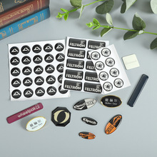 定 制水晶滴塑商标签不干胶铭板透明pvc铭牌贴纸彩色印刷logo批发