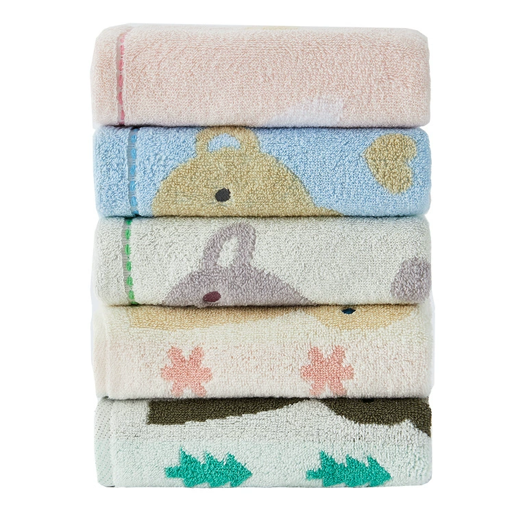 棉之爱 Cotton cartoon children's towel, 25×50cm