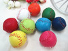 Baseball small keychain with zipper, European style, wholesale, 3.5cm