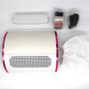 Japanese dustproof vacuum cleaner for manicure, high power, three in one